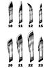 Stainless Steel Blades - 100/bx