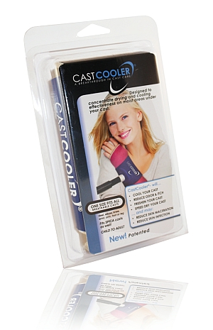CastCooler� one size fits all. For arms and legs.