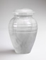 Cremation Urn<br>The Bendemeer<br>Marble White Grain Urn