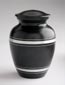 The Coventry<br>Black & Silver Urn