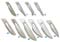 Surgical Blade  #10 -stainless steel  100/bx