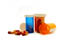 BLUE Pill Vials - Child Resistant Lids & 10% snap-on lids.