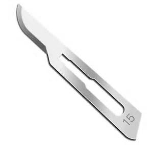 Surgical Blade #15 stainless steel