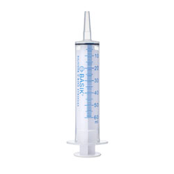 BASIK O-Ring 60cc Catheter Tip Feeding Syringes