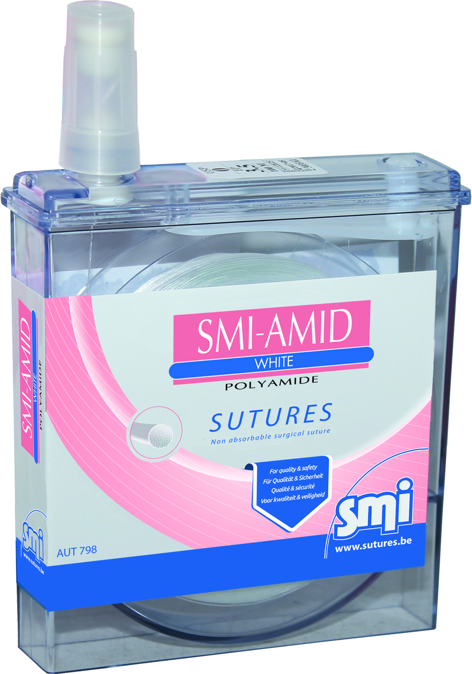 Basik White Suture In Cassettes