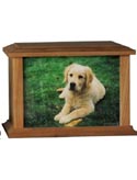 UrnConcern Taylor Solid Wood Urn - Cherry