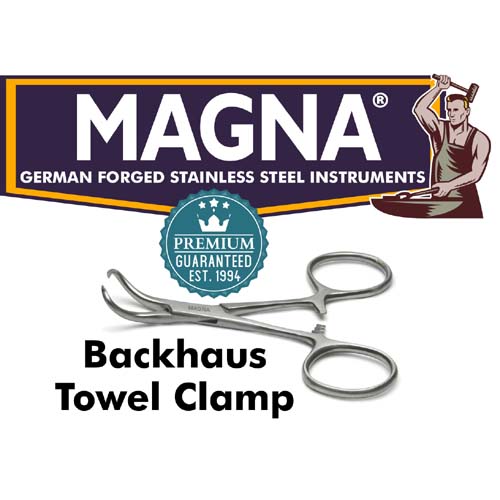 Backhaus Towel Clamp