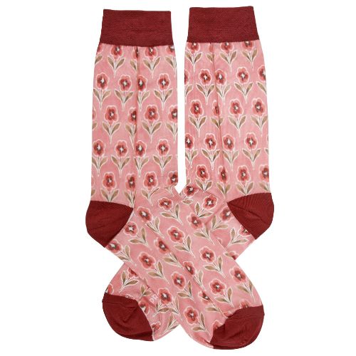 Stunning Womens Floral Design Socks  Free With $195+