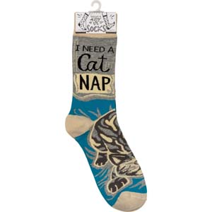 Free Cat Comfy Socks With $195+ Order