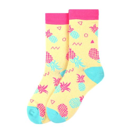 Pretty In Pineapples Comfy Socks With $195+ Orders