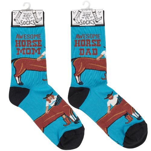 Free Horse Mom or Dad Comfy Socks With $195+ Order