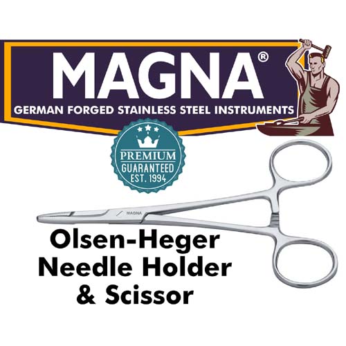 Olsen-Hegar Needle Holder/Scissors