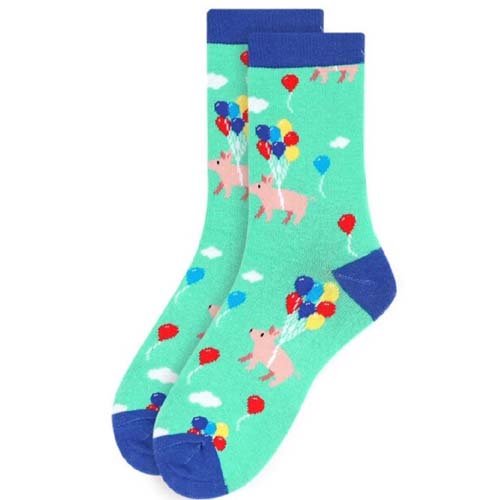 Free Flying Pigs Socks With $195+ Order