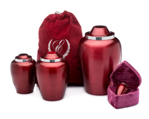 UrnConcern  Pomegranate Blossom Alloy Urn