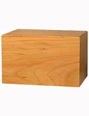 UrnConcern Mayfield Solid Wood Urn - Cherry Made In USA