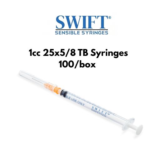 Swift Syringe 1cc TB With Needle