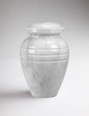 UrnConcern Bendemeer<br>Marble White Grain Urn