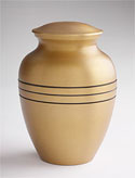 UrnConcern Classic Brushed Bronze Urn - Solid Brass