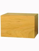 UrnConcern Mayfield Solid Wood Urn - Oak Made In USA