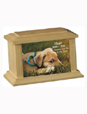 UrnConcern Taylor Maple Solid Wood Urn